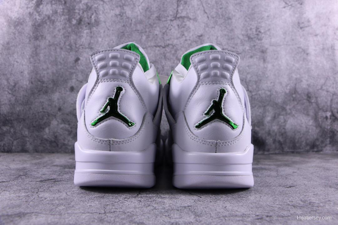 Air Jordan 4 Retro Green Metallic