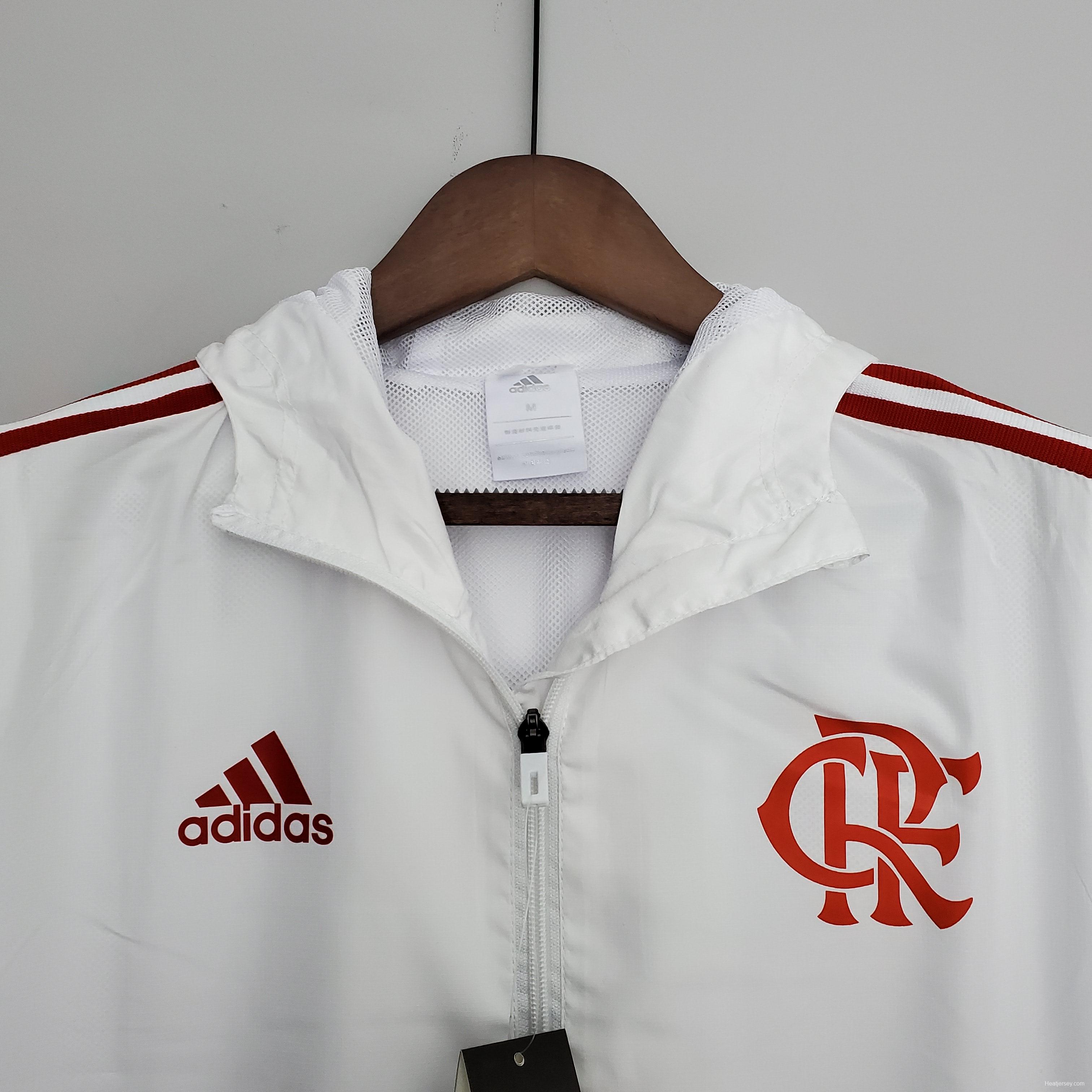 2022 Flamengo Windbreaker White