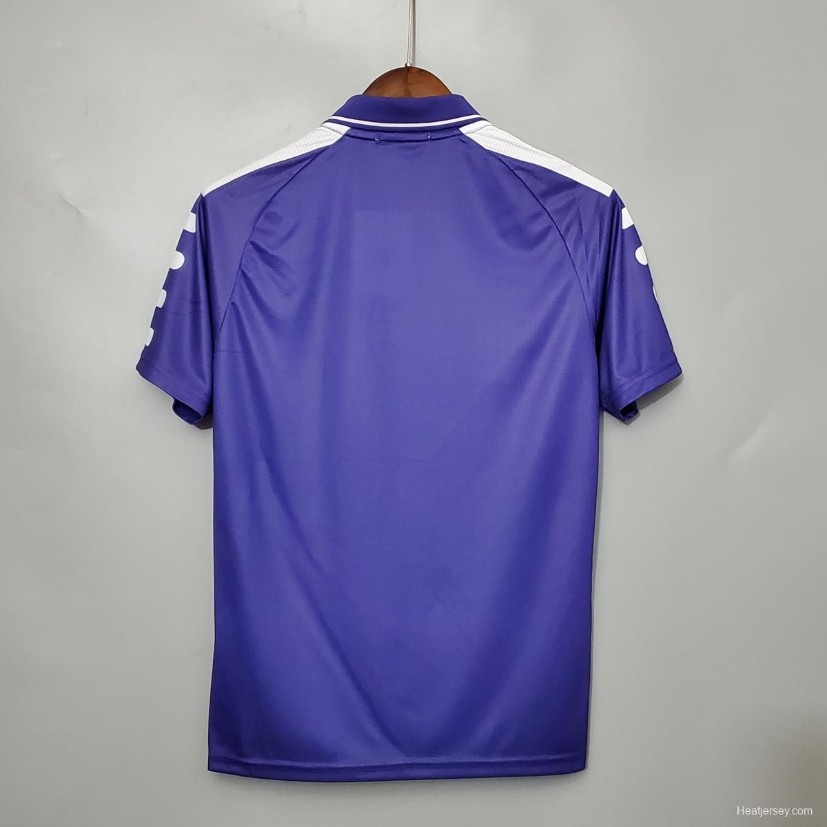 Retro 1998 Fiorentina home Soccer Jersey