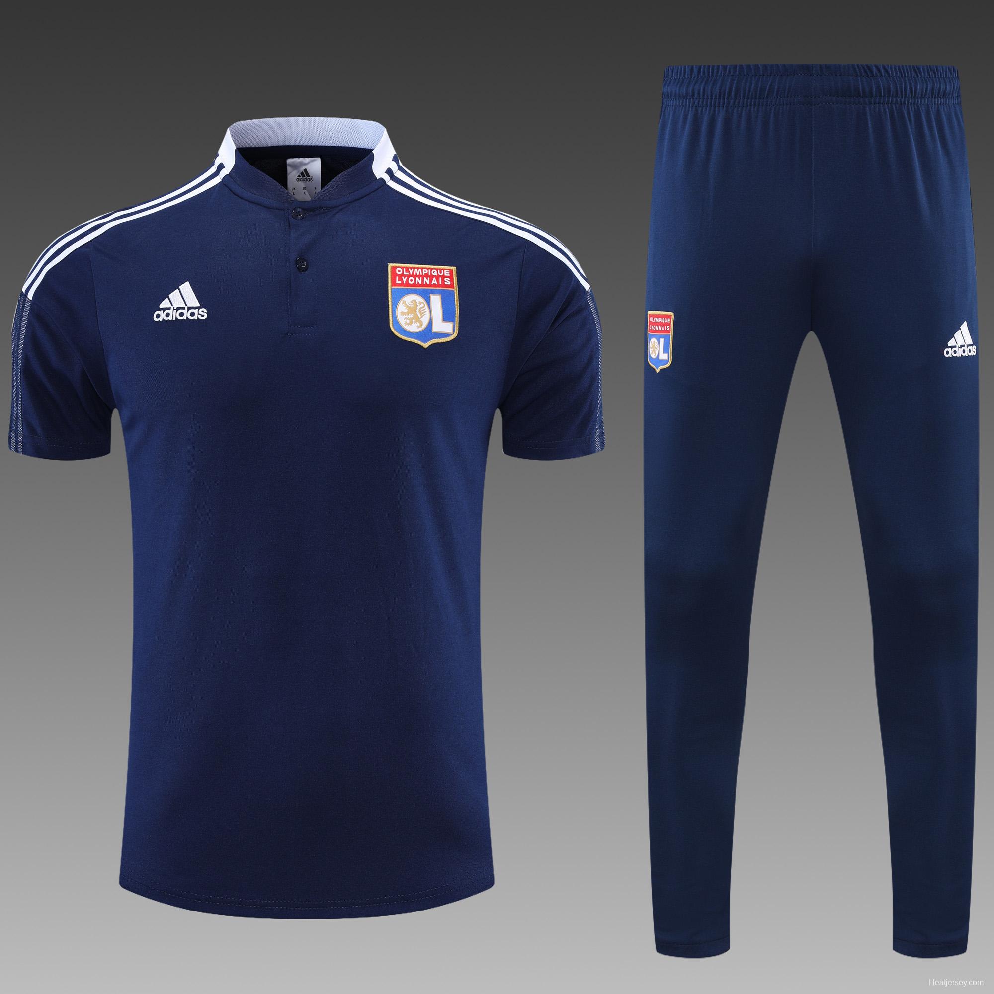 Olympique Lyonnais POLO kit dark blue (not supported to be sold separately)