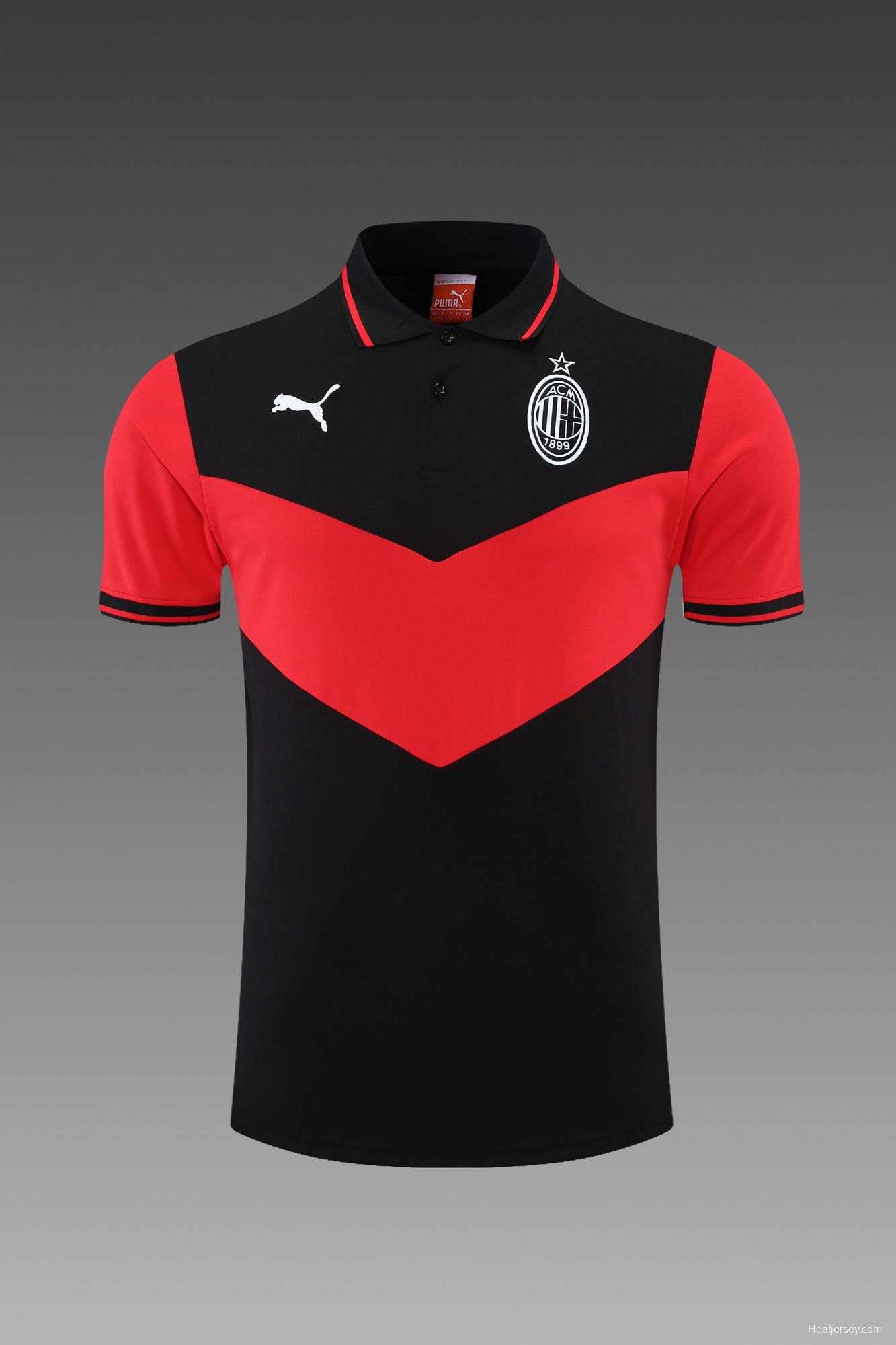 A.C. Milan POLO kit Black and Red(not supported to be sold separately)