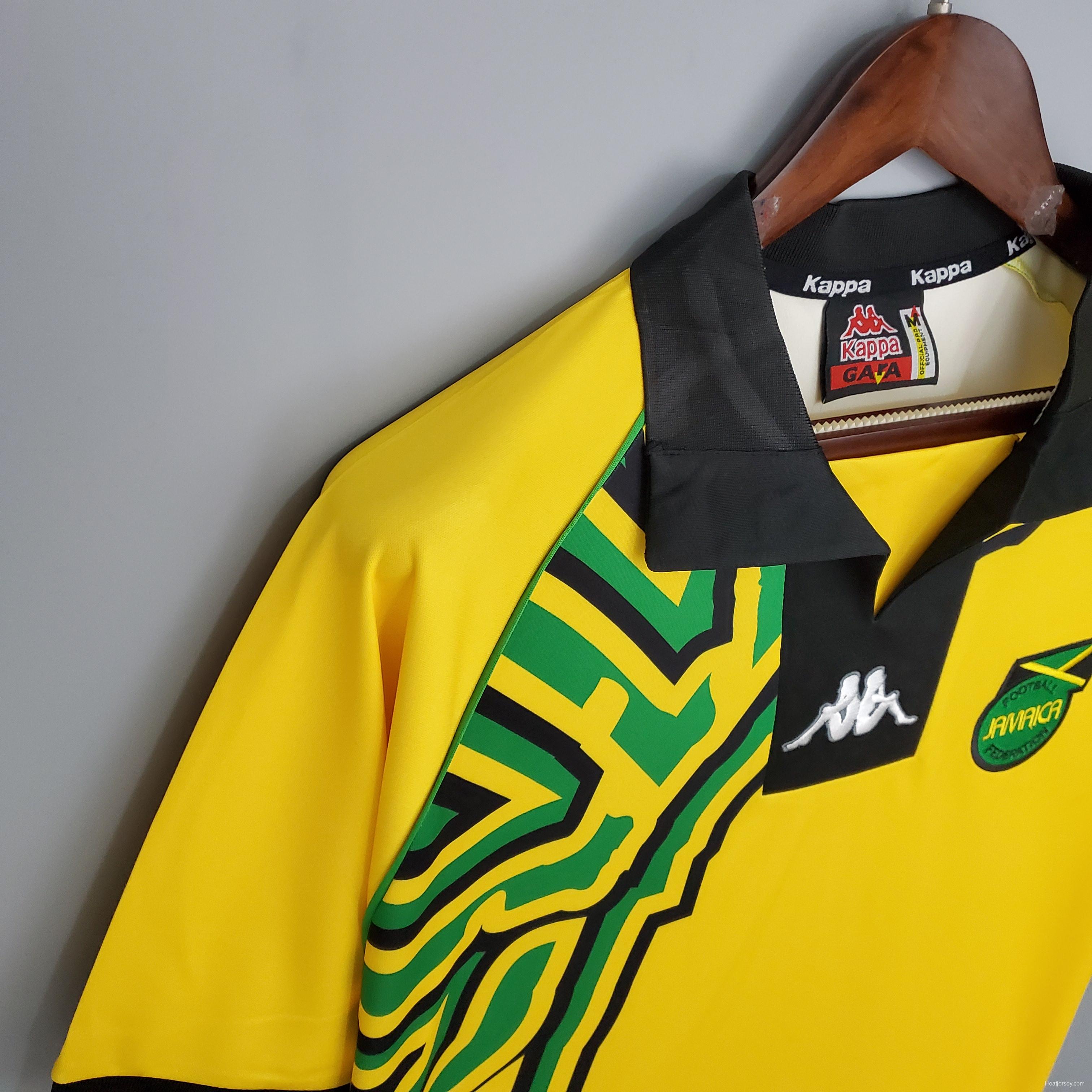 Retro Jamaica 1998 home Soccer Jersey