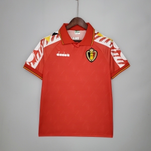 Retro 1995 Belgium home Soccer Jersey