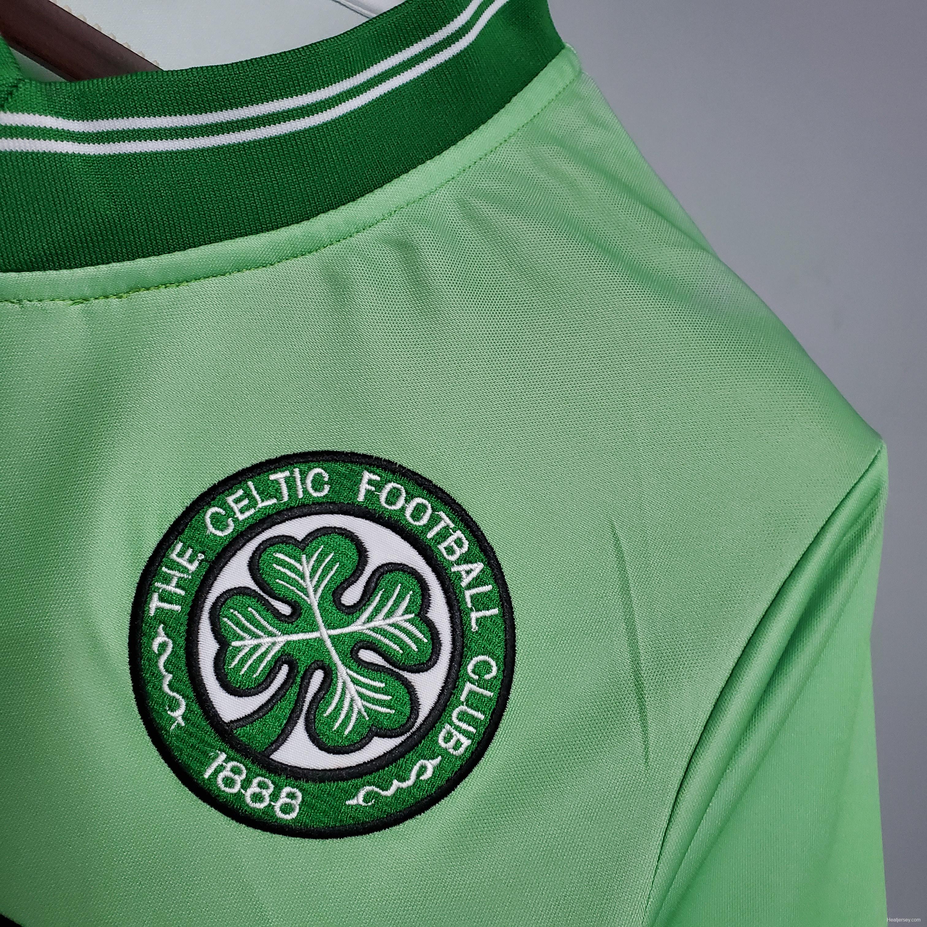 Retro Celtic 84/86 Away Soccer Jersey