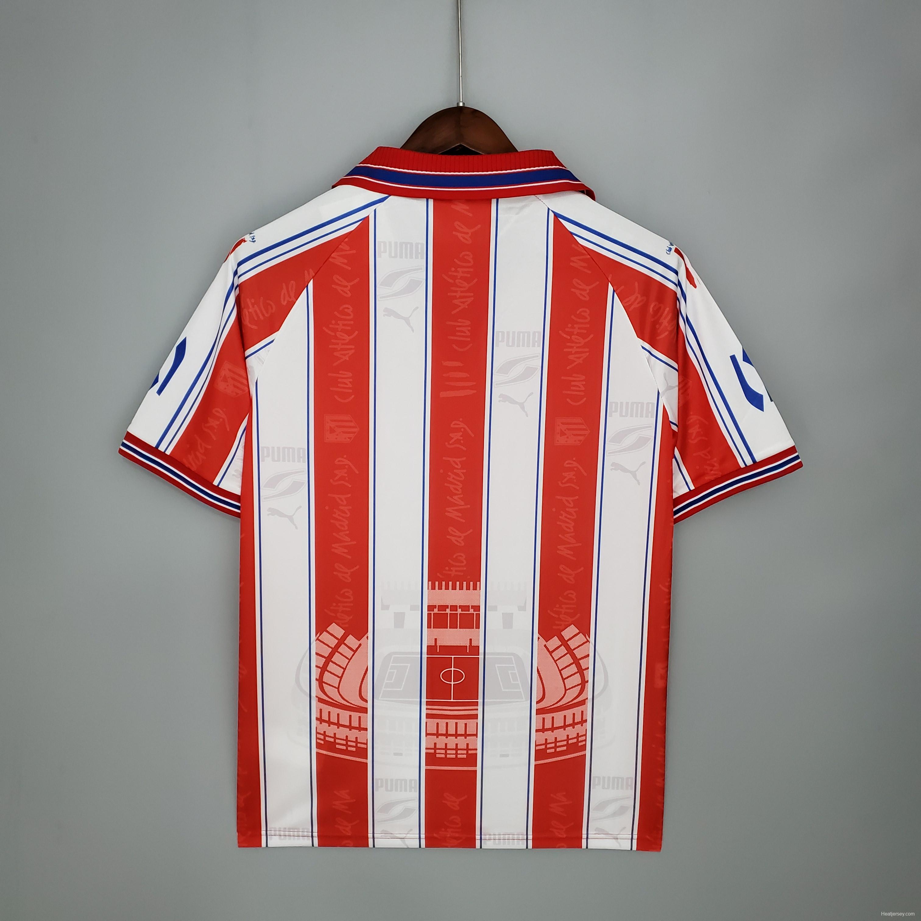 Retro Atletico Madrid 96/97 home Soccer Jersey