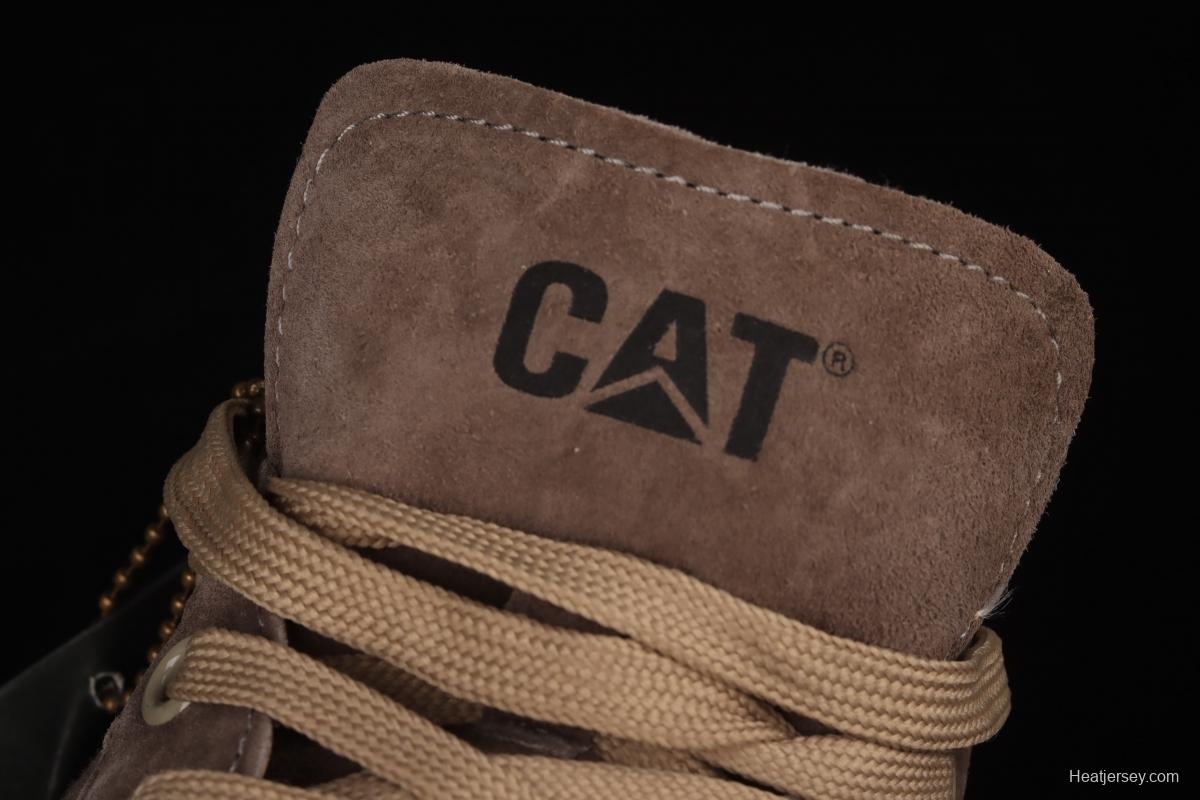 CAT FOOTWEAR/ CAT Carter 21SS autumn new vintage fashion shoes series leisure board shoes P720536 light coffee