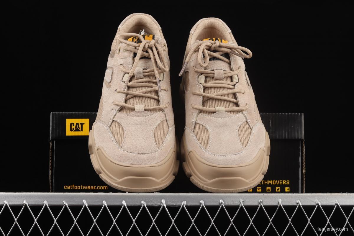 CAT FOOTWEAR/ CAT Carter 21SS autumn new vintage fashion shoes series leisure board shoes P721026 sand color