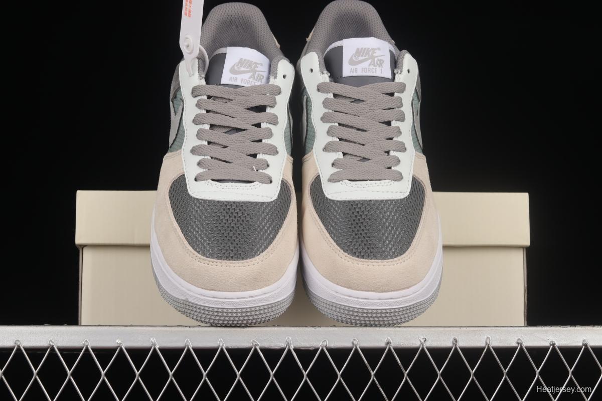 NIKE Air Force 1'07 Low canvas leather stitching low-top casual sneakers NT9988-918