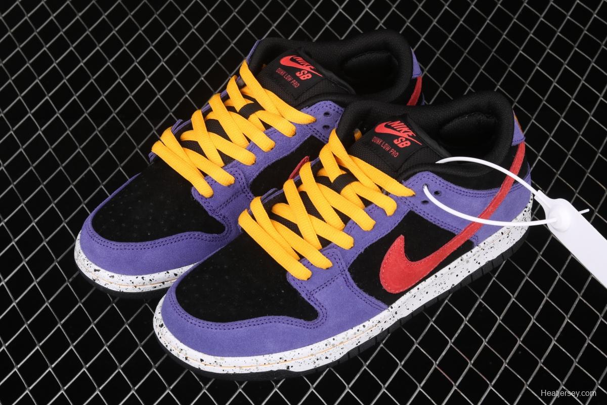 NIKE DUNK SB Low SP grape purple retro low side leisure sports skateboard shoes BQ6817-008