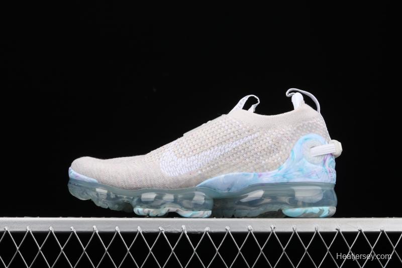 NIKE Air Vapormax 2020 Flyknit fly-woven fast lace full-palm air cushion jogging shoes CJ6740-100