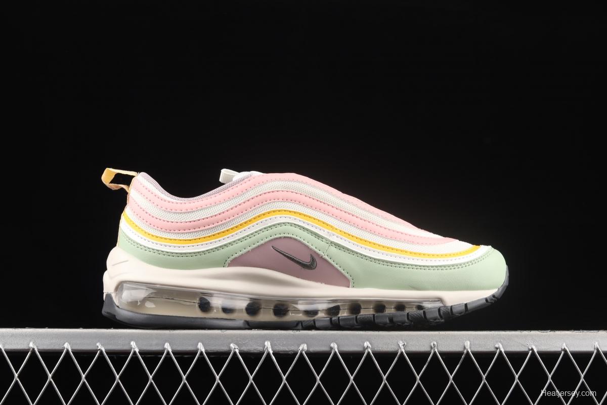 NIKE Air Max97 Pastel Macaron soft powder retro air cushion running shoes DH1594-001