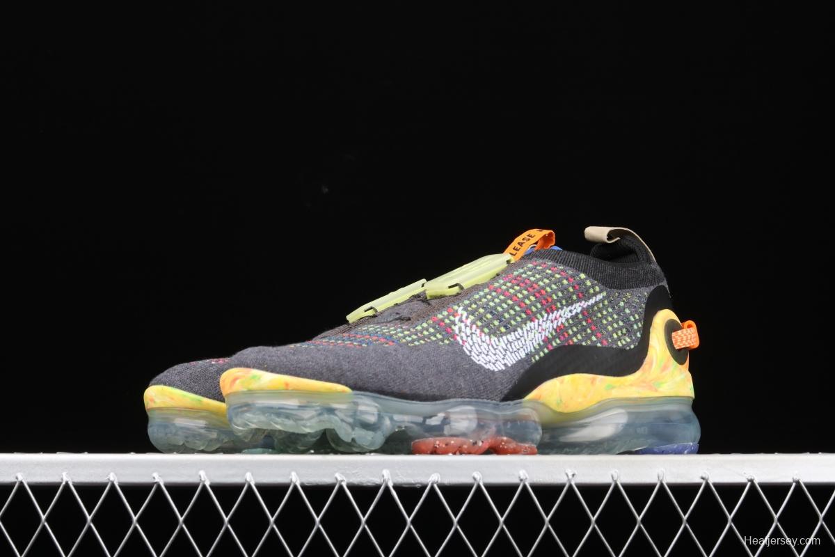 NIKE Air Vapormax 2020 Flyknit fly-woven fast tie full-palm air cushion jogging shoes CJ6740-003