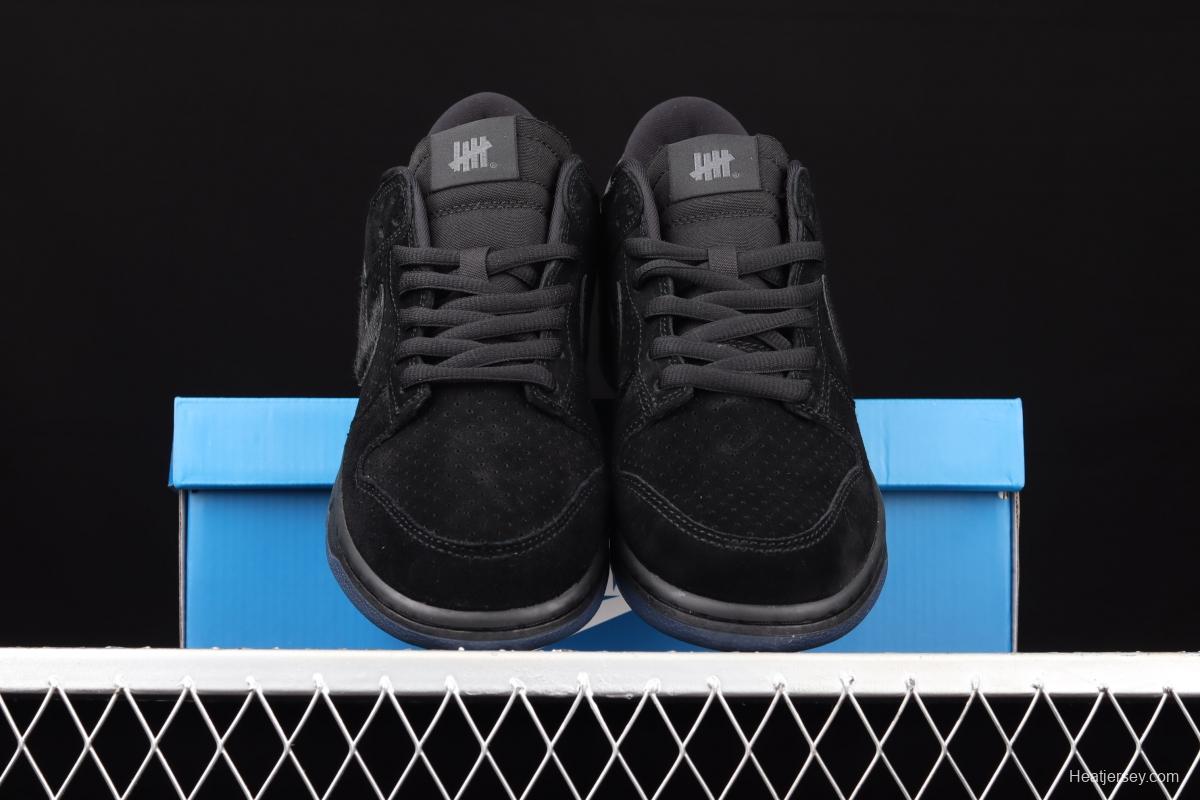 UNDFEATED x NIKE DUNK Low black soul color dunk series low-side leisure sports skateboard shoes DO9329-001