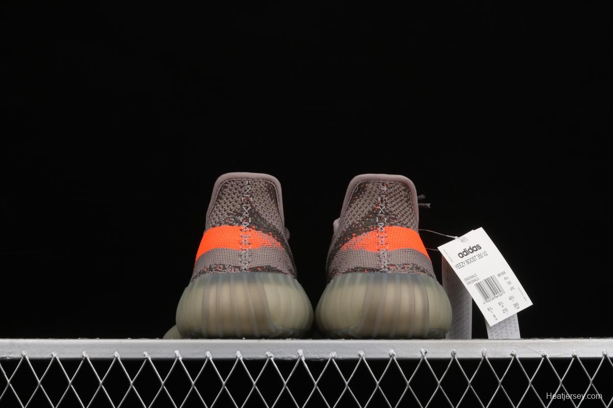 Adidas Yeezy 350V2 Real Boost Basf BB1826 das coconut 350 second generation gray orange BASF popcorn