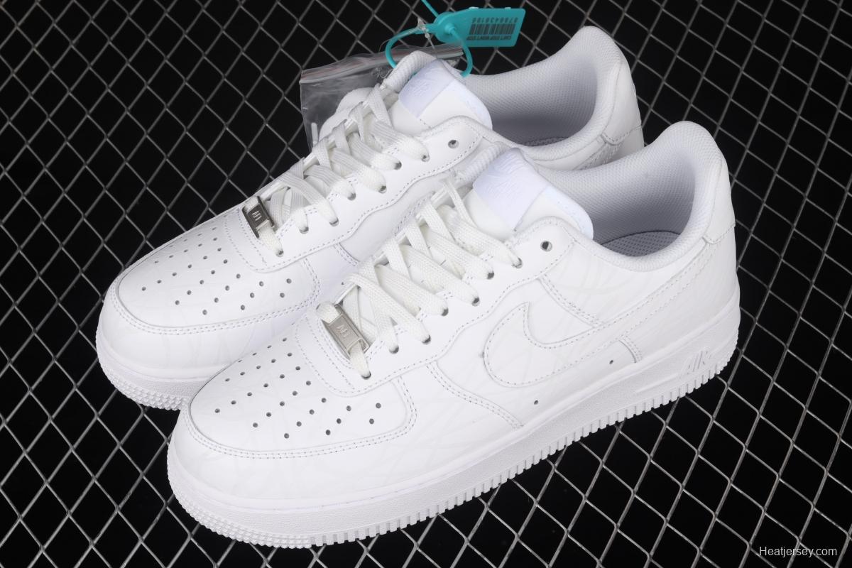 NIKE Air Force 1y07 luminous white low-top casual board shoes NMUE 0288