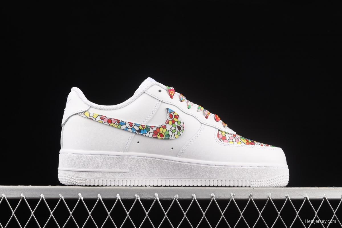 Takashi Murakami x NIKE Air Forece 11607 Low Takashi Murakami's low-top casual board shoes CW2288-111,