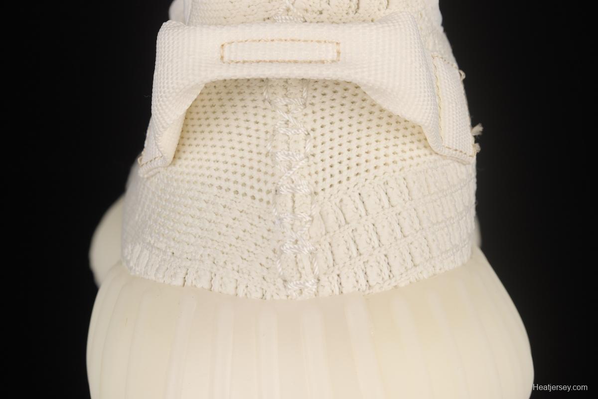 Adidas Yeezy 350 Boost V2 Pure Oat HQ6316 Pure White 2.0 Color Matching BASF Boost Original Bottom