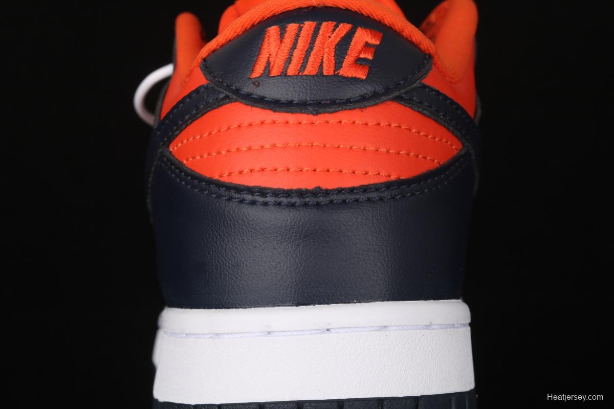 NIKE SB DUNK Low SP Fanta color matching head layer low side leisure sports board shoes CU1727-800