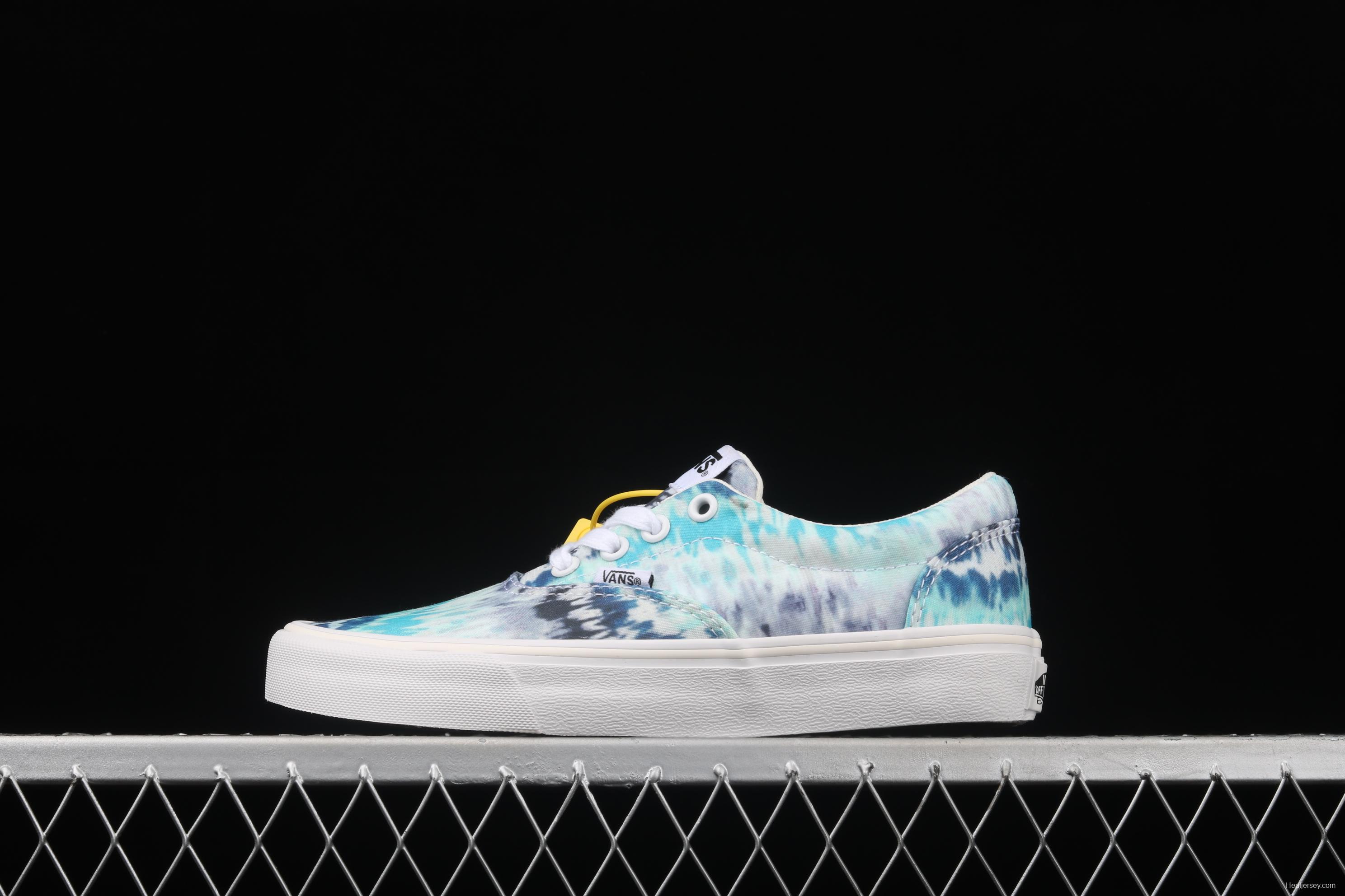 Vans Doheny national style series energetic summer-tie dyeing network celebrity white shoes VN0A3MVZ54H