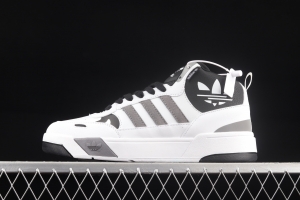 Adidas Post UP GX2489 Darth clover middle top casual basketball shoes