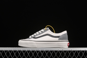 Vans Style 36 million half-moon head gray Oreo low-top canvas board shoes VN0A4BVAK11