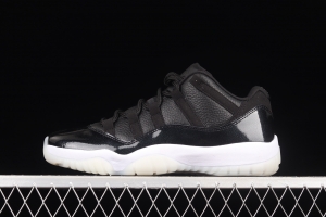 Air Jordan 11 Retro Low 72-10 1 low-help big devil sports culture basketball shoes AV2187-001