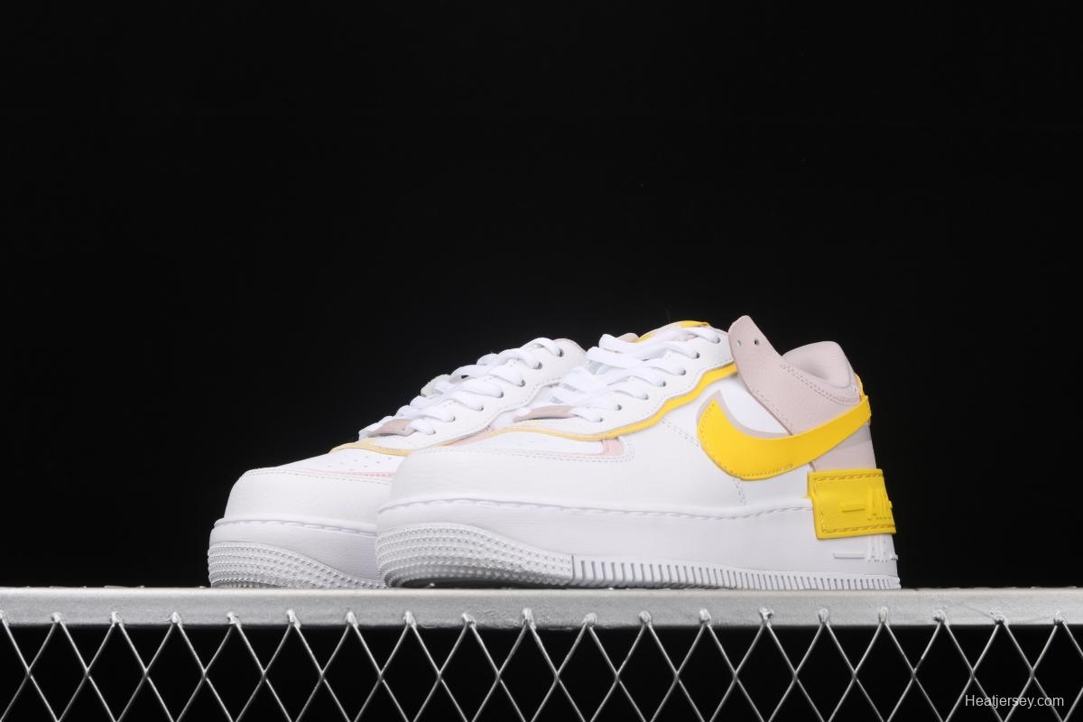 NIKE Air Force 1 ShAdidasow light weight heightened low-top 100-top board shoes CJ1641-102