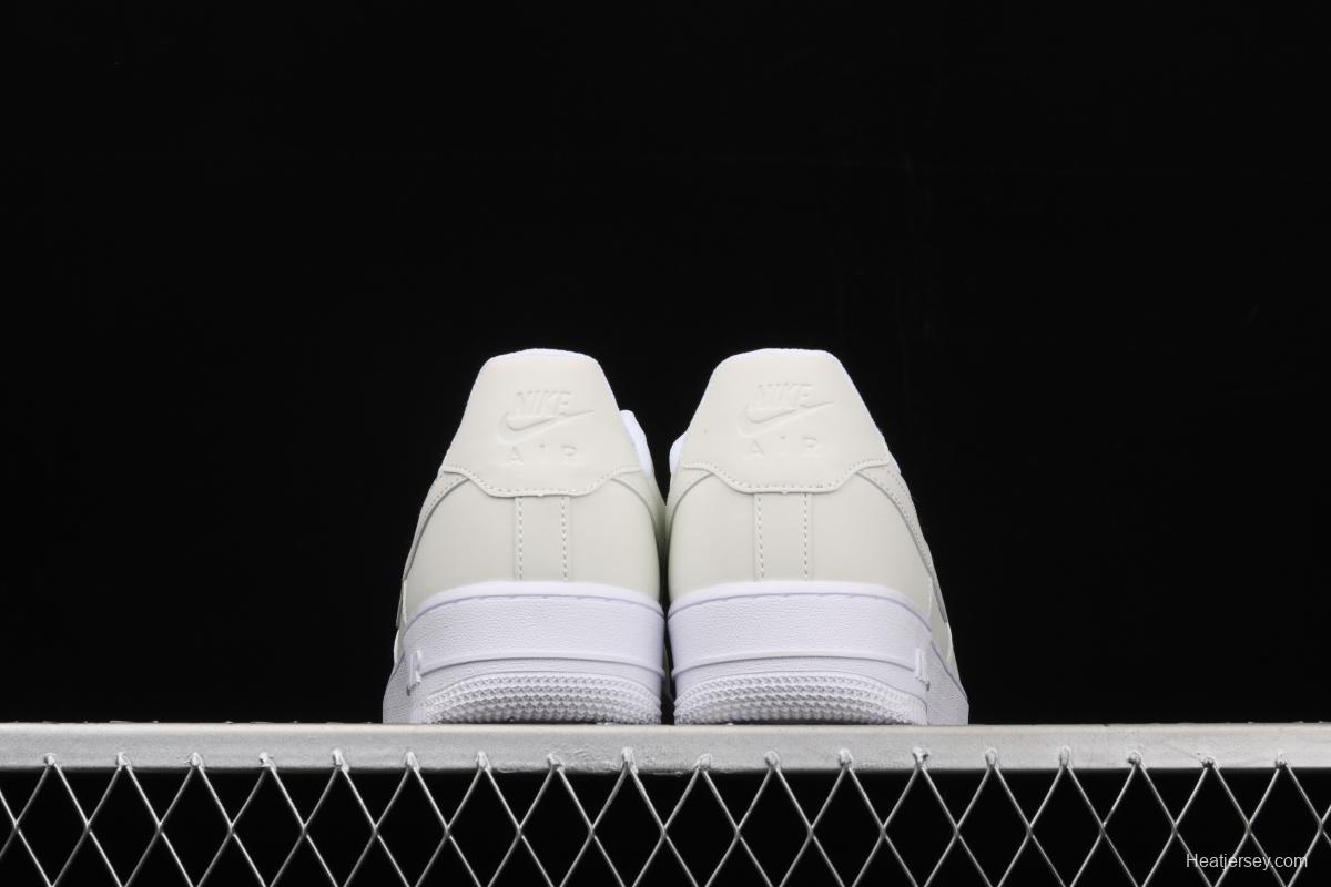 NIKE Air Force 1 Reflective Pearl White 3M reflective low-top casual board shoes DC2062-100