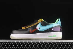 NIKE Air Force 11607 Have A Good Game super sci-fi e-sports theme low-top casual board shoes DO7085-011,