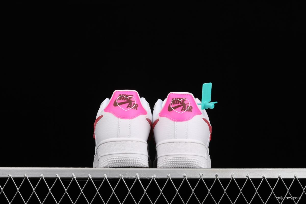 NIKE Air Force 1x 07 Low Valentine's Day jelly hook low side leisure sports board shoes CV8482-100