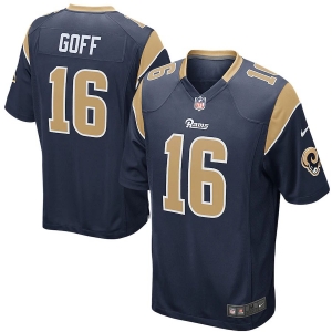 Men's Jared Goff Navy Player Limited Team Jersey(1)