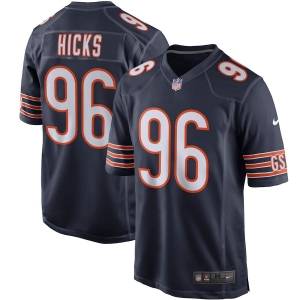 Men's Akiem Hicks Navy Player Limited Team Jersey