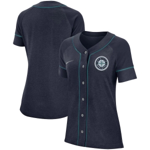 Women's Navy Classic Baseball Team Jersey