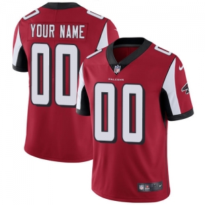 Men's Red Custom Limited Team Jersey