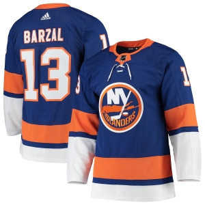 Men's Mathew Barzal Royal Player Team Jersey