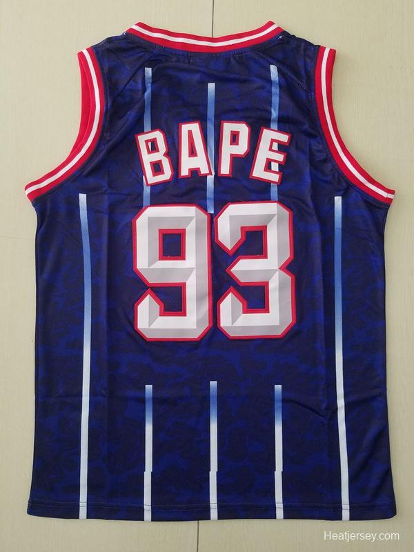 Men's No. 93 Fashion Edition Basketball Jersey