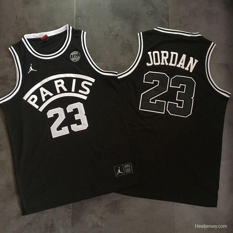 Men's Michael Jordan Black Retro Classic Team Jersey