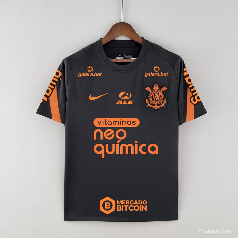 22/23 All Sponsors Corinthians Pre-match Training Black