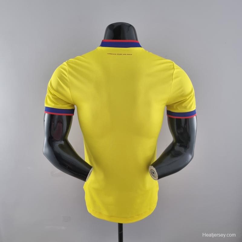 Player Version 2022 Colombia Special Edition Yellow