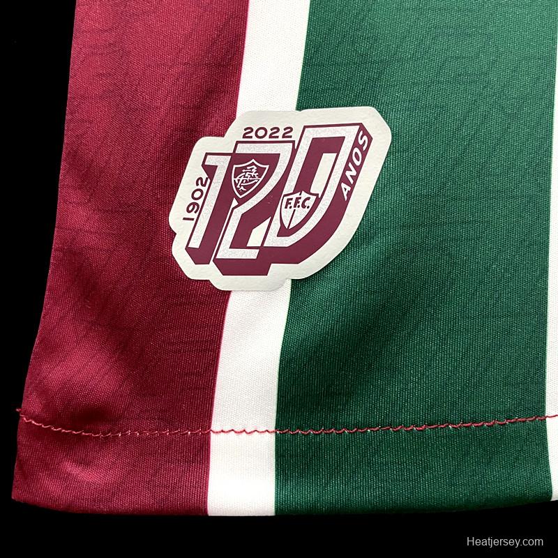 22/23 Fluminense Home  Soccer Jersey