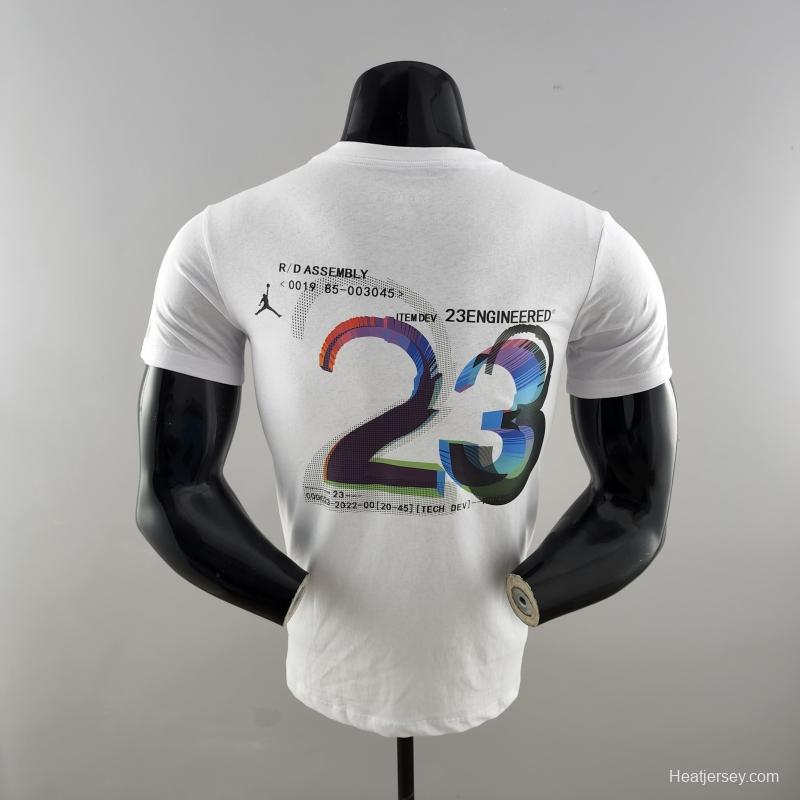 Jordan 23 Engineered Men's T-Shirt. White #K000172