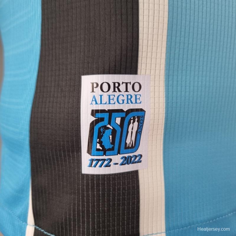 Player Version 22/23 Gremio Home Soccer Jersey