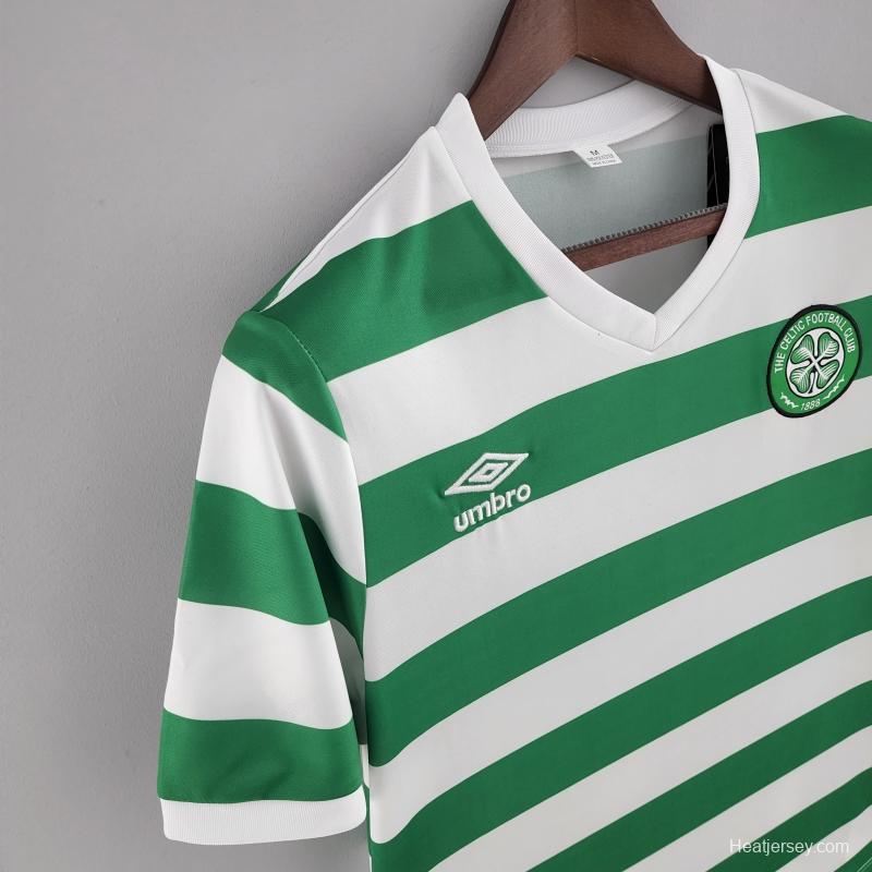 Retro 80/81 Celtic Home Soccer Jersey