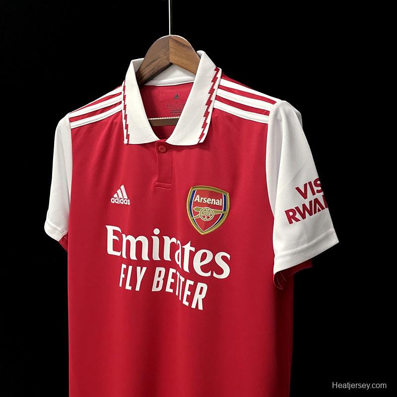 22/23 Arsenal Home Soccer Jersey