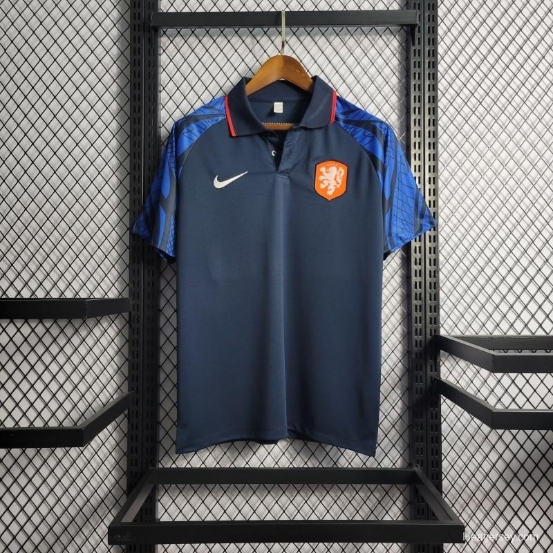 2022POLO England Royal Blue Jersey