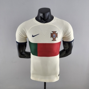 Player Version 2022 Portugal Away Soccer Jersey