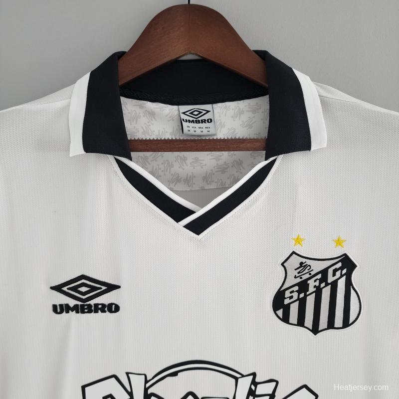 22/23 Santos UMBRO DAYS OF GLORY White Jersey