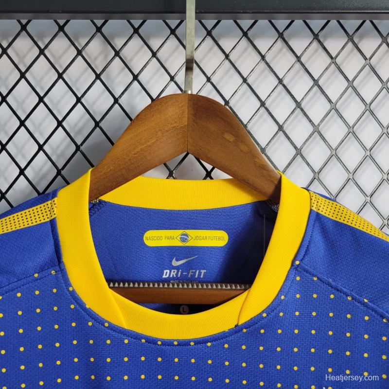 Retro 2010 Brazil Away Soccer Jersey