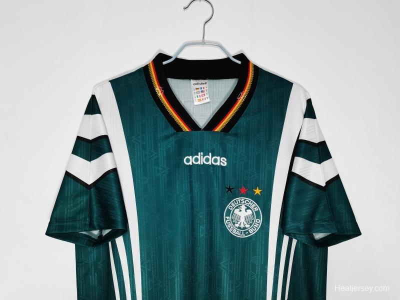 Retro 1996/97 Germany Away Soccer Jersey