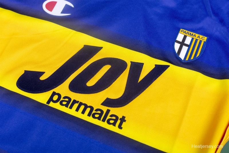 RETRO 01/02 Parma Home Soccer Jersey